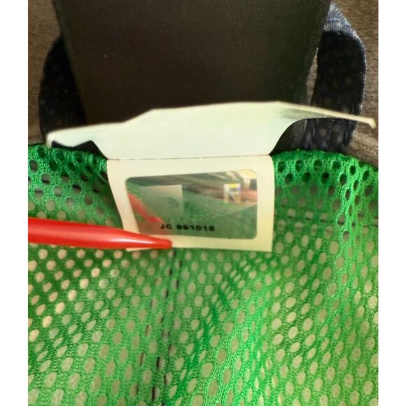 The North Face HyVent Rain Jacket Blue Camo Hooded Full Zip Lightweight Boys XL - Picture 8 of 11